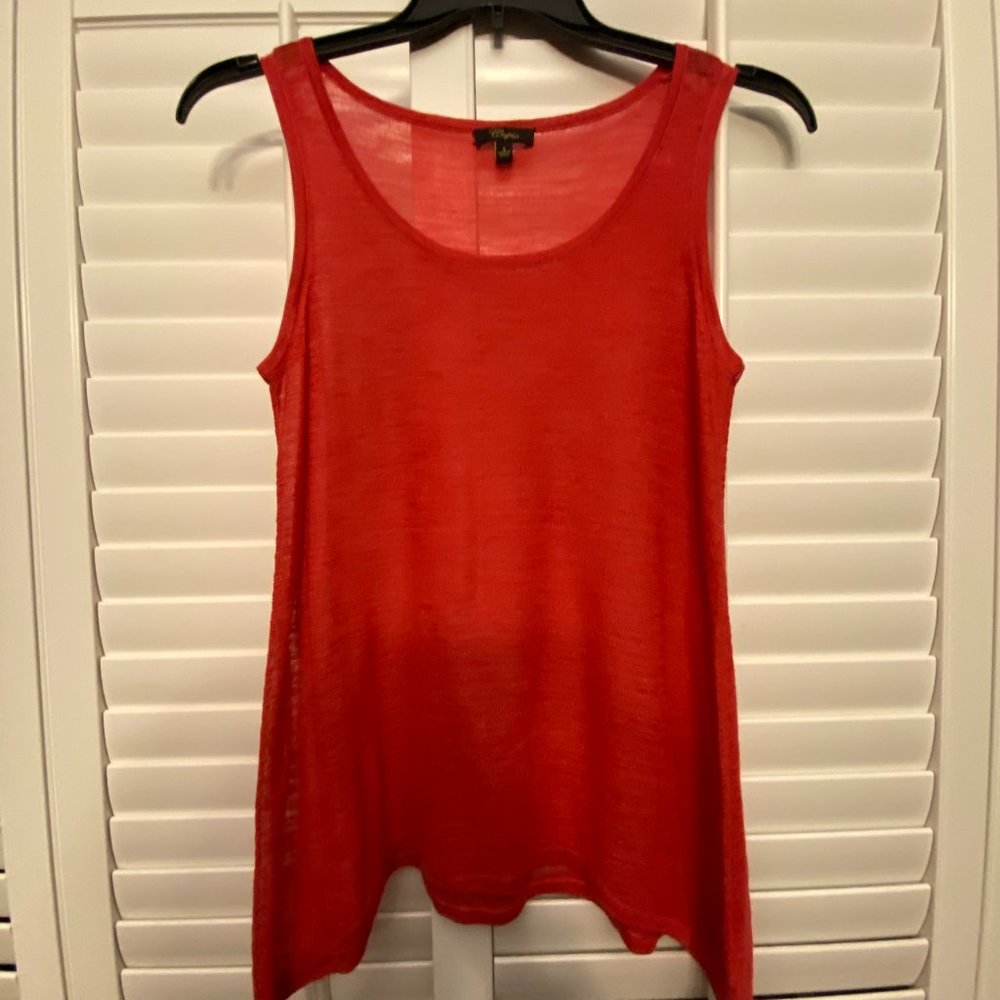 Cupio No sleeve shirt size small